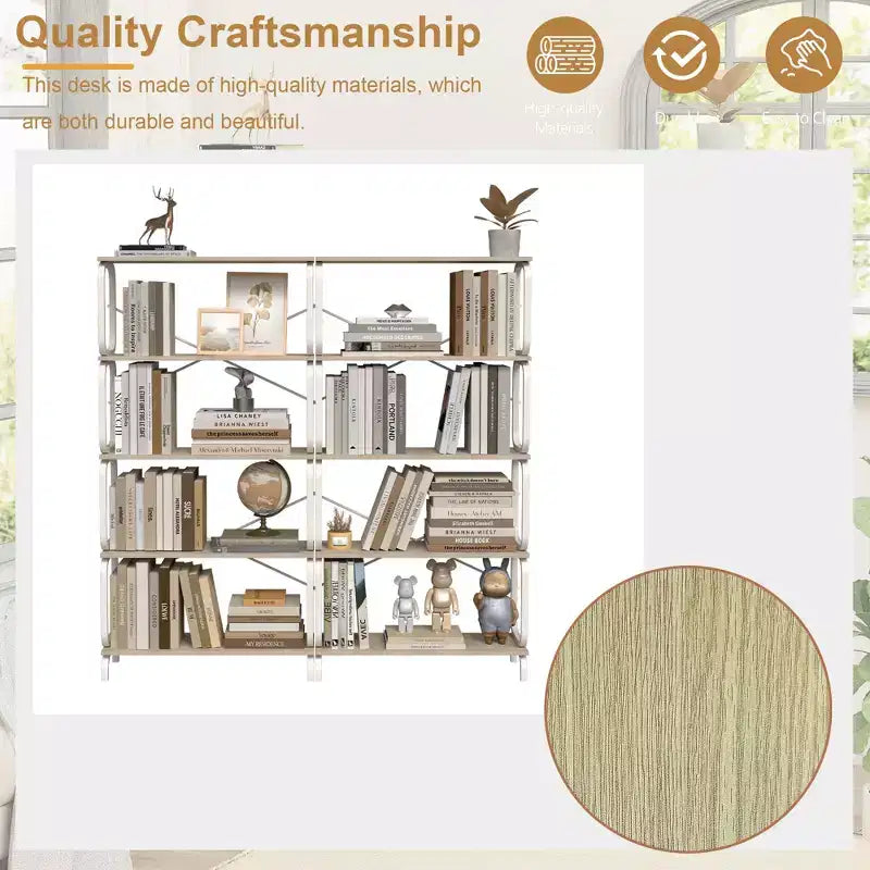 Table d'appoint en C, Table d'appoint en bois avec cadre métallique coulissant pour chambre à coucher, salon