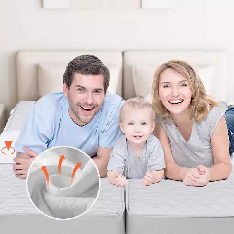 Pont de lit, Convertisseur de lit King size, Combleur d'espace King size pour lit réglable Connecteur de matelas Combleur d'espace de matelas