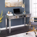 Bureau en miroir - Argenté