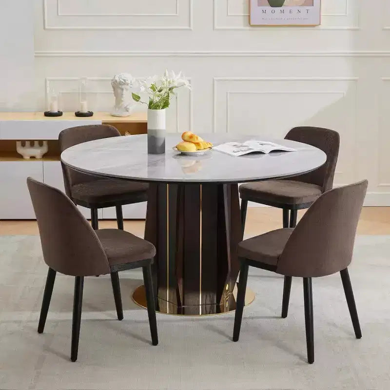 Chaise de salle à manger capitonnée