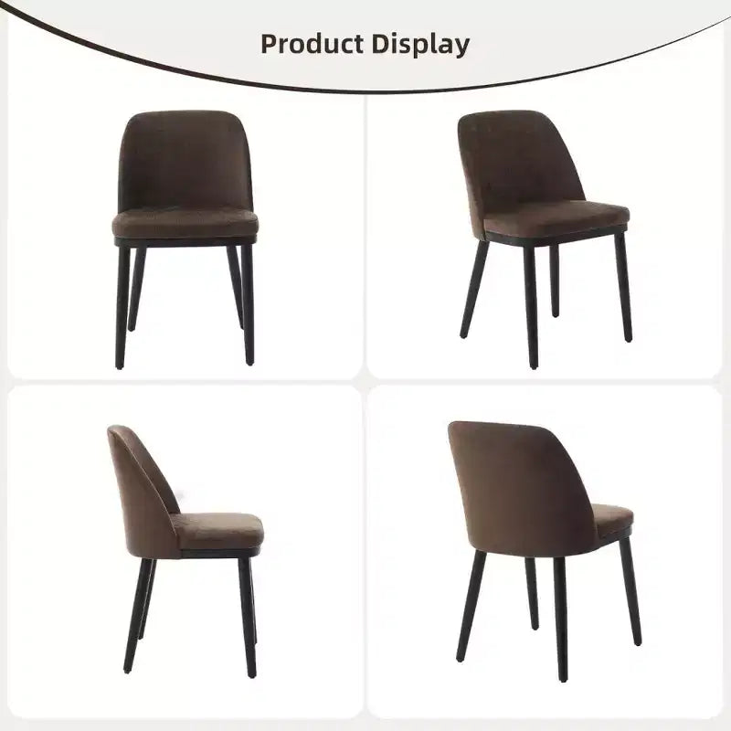 Chaise de salle à manger capitonnée