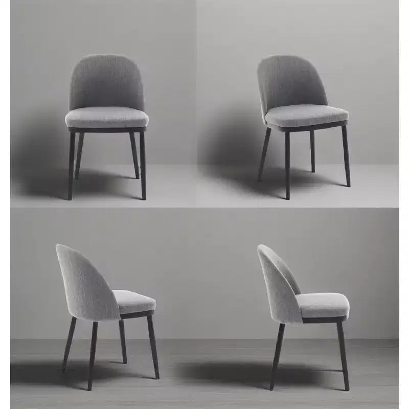 Chaise de salle à manger capitonnée