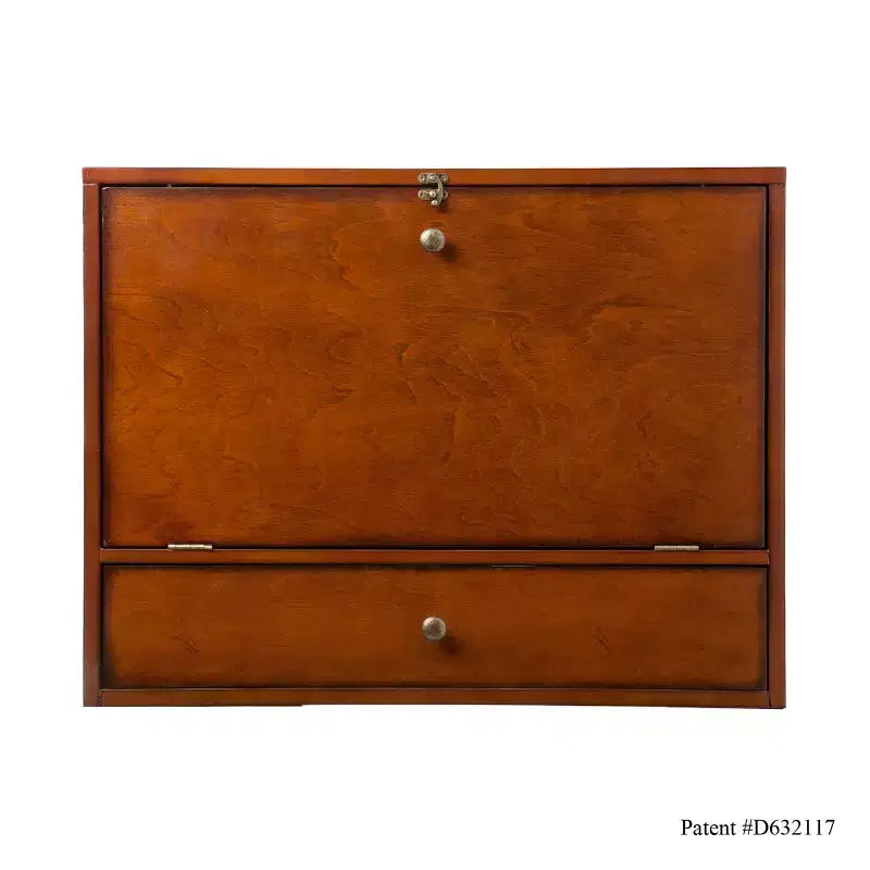 Benwick Wall Mount Laptop Desk - Brown - SEI