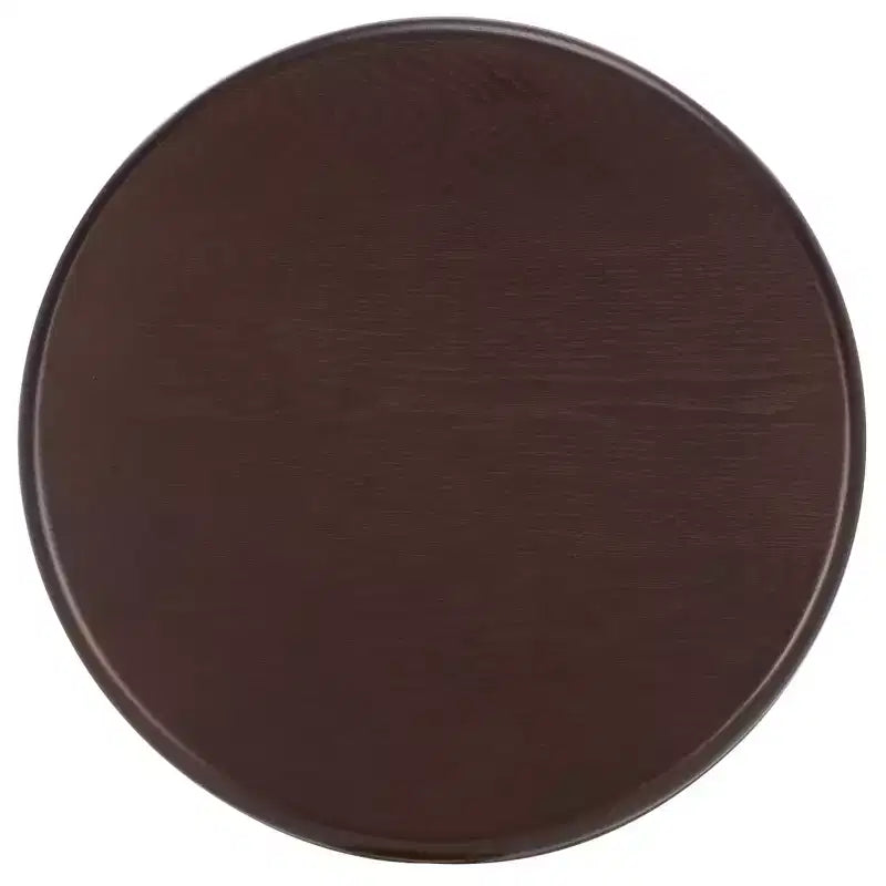 Table d'appoint décorative marron foncé