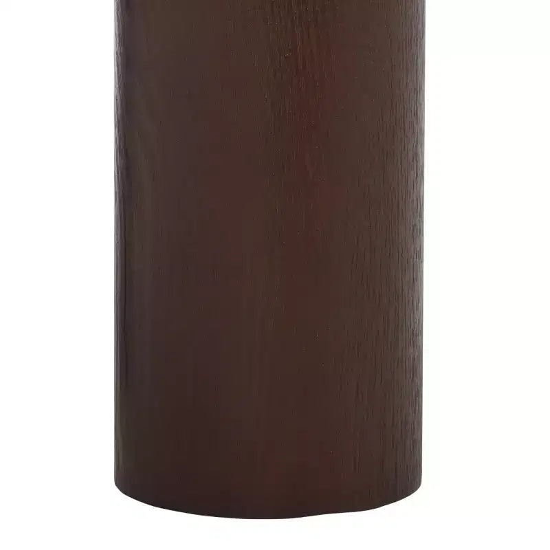 Table d'appoint décorative marron foncé