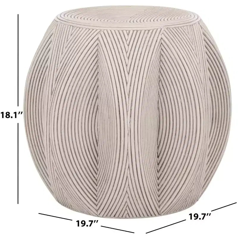 Table d'appoint - Blanchie