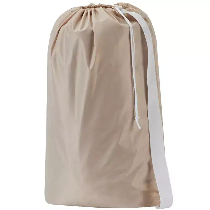 Narwey XL Nylon Laundry Bag with Strap, Large Dirty Clothes Organizer, Easy Fit a Laundry Hamper